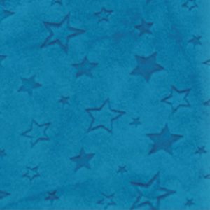 Minky Bleu – Relief Etoile