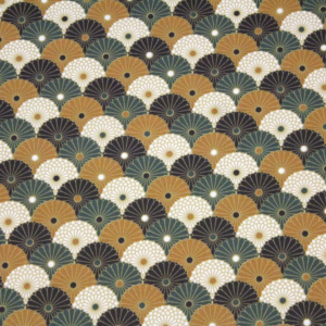 Tissu percale de coton – Hiro Bronze