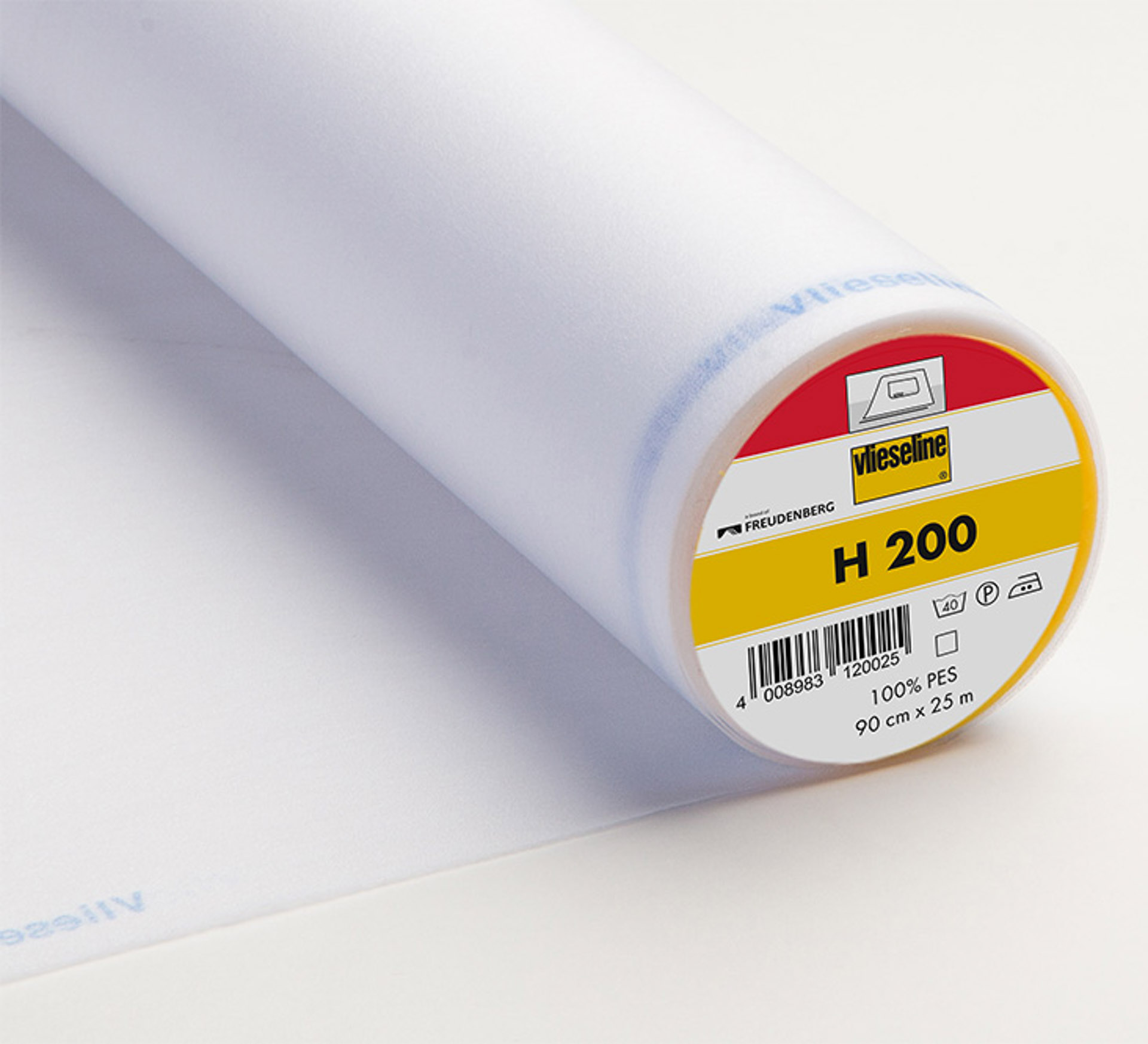 Entoilage Vlieseline léger thermo 90cm blanc