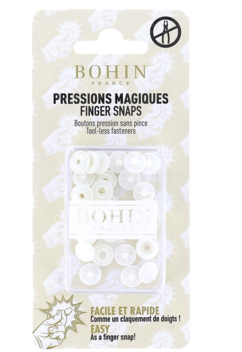 pressions magiques blanc