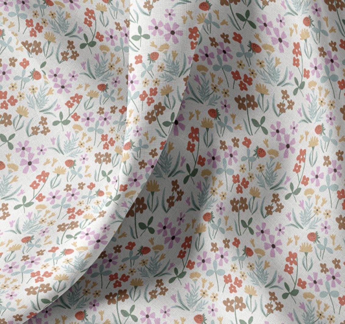 Coton imprimé floral MATHILDE